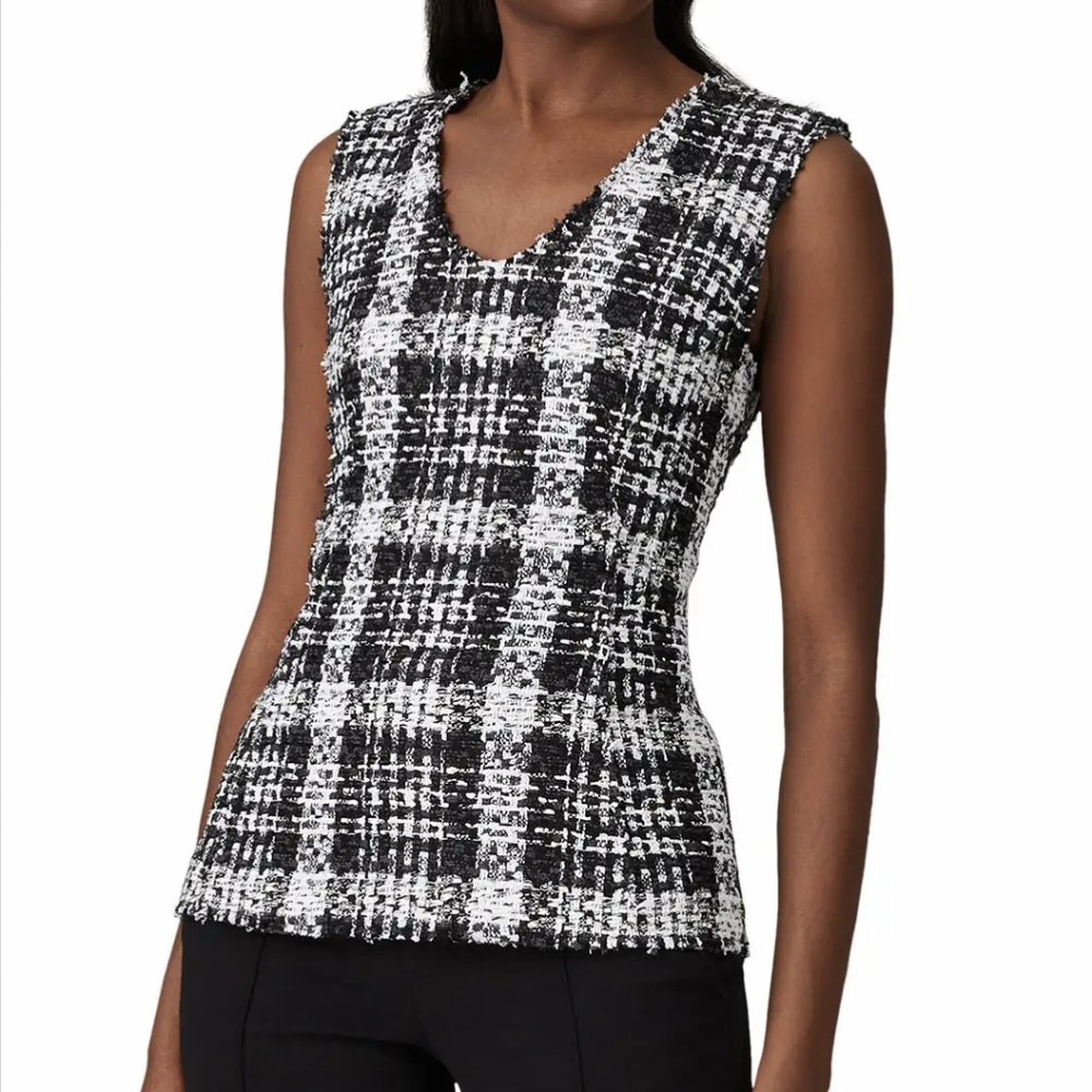 Theory Sculpt U Shell Top